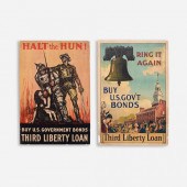 TWO AMERICAN WWI POSTERSTwo ch
