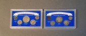 TWO AMERICANA SERIES COIN SETS