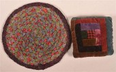 TWO AMISH FABRIC PIECES.Two Am