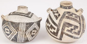 TWO ANASAZI INDIAN SEED JARS<b