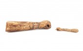 TWO ANCIENT EGYPTIAN WOODEN SC