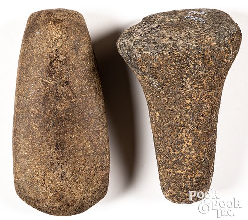 TWO ANCIENT NATIVE AMERICAN
