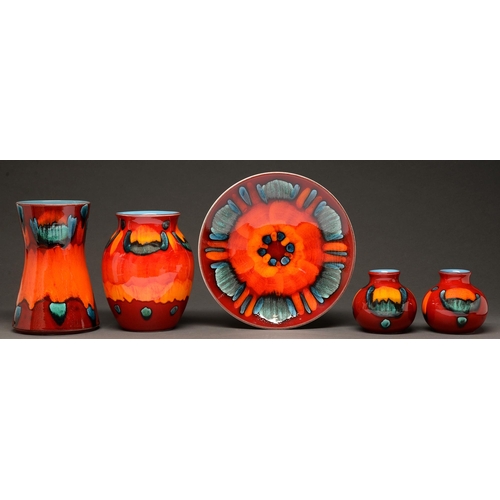 Two and a pair of Poole Pottery