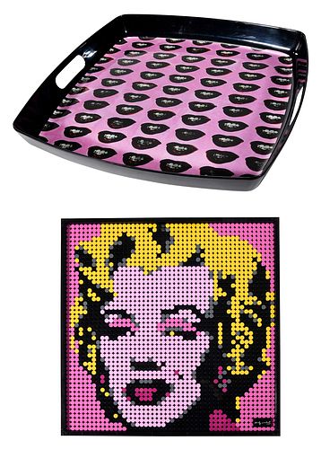 TWO ANDY WARHOL THEMED