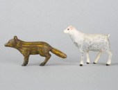 TWO ANIMAL CARVINGSLot of two