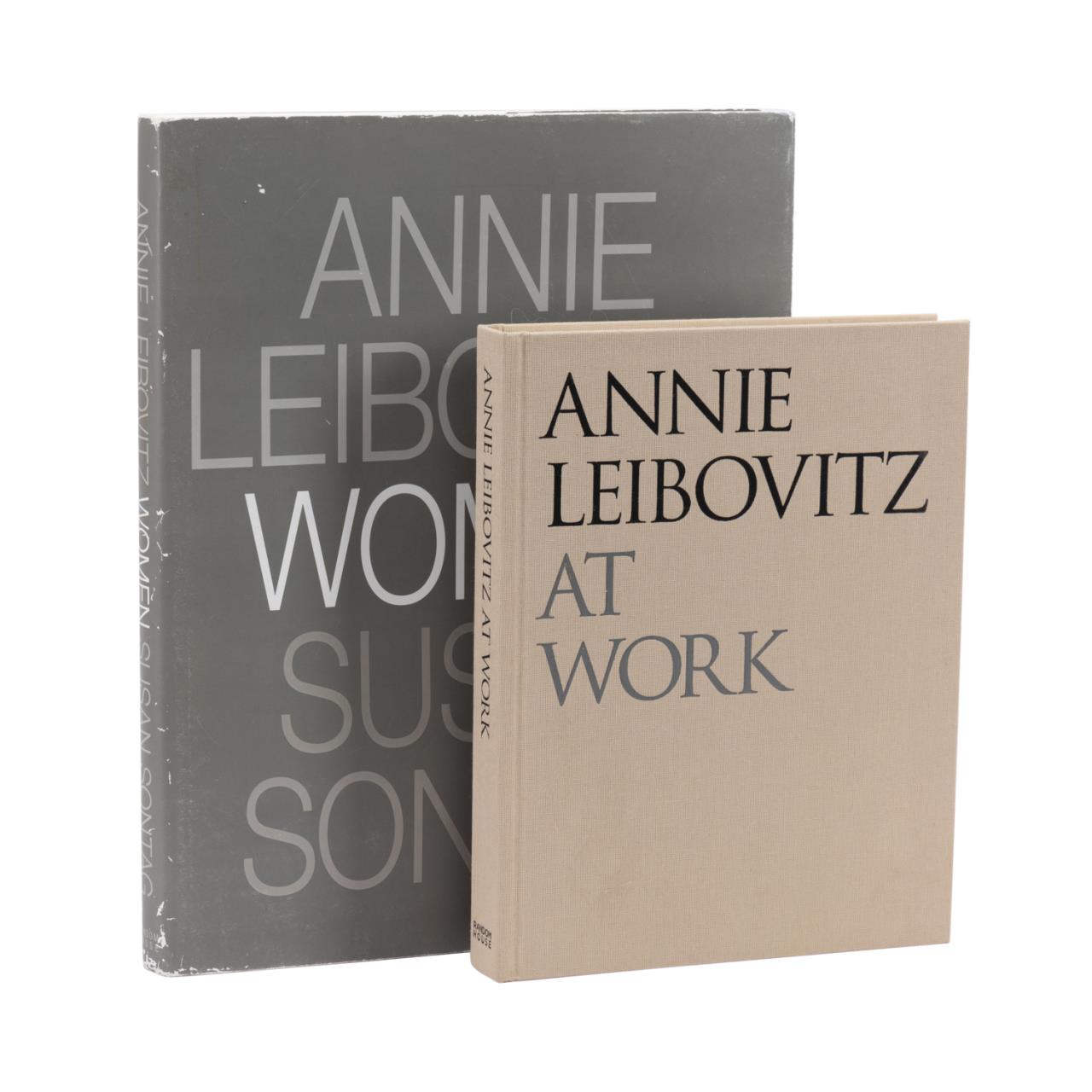 TWO ANNIE LEIBOVITZ HARDCOVER