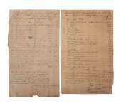 TWO ANTEBELLUM ESTATE APPRAISA