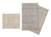 TWO ANTEBELLUM FAMILY DOCUMENT