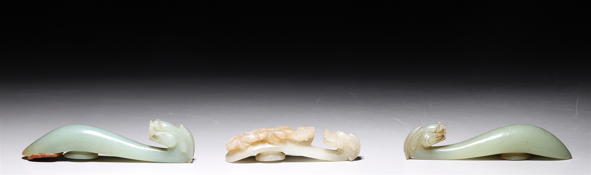 Two antique 19th century celadon