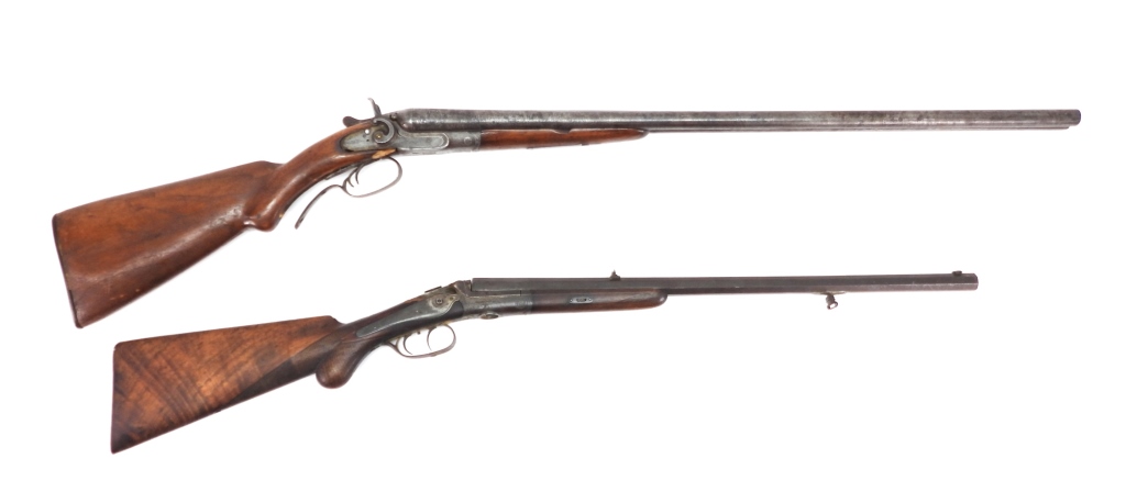 TWO ANTIQUE ARMS ,An F. Gahlert