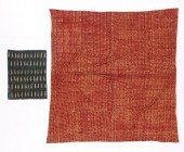 TWO ANTIQUE BLOCK PRINTED TEXT
