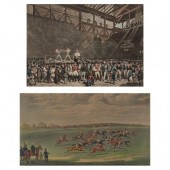 TWO ANTIQUE BRITISH ETCHINGS E