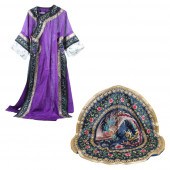 TWO ANTIQUE CHINESE EMBROIDERE