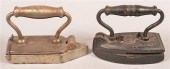 TWO ANTIQUE COMBINATION FLAT I