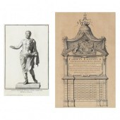 TWO ANTIQUE CONTINENTAL ENGRAV