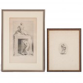 TWO ANTIQUE CONTINENTAL ENGRAV