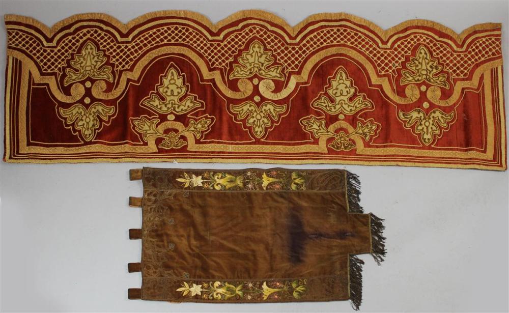 TWO ANTIQUE CONTINENTAL WALL