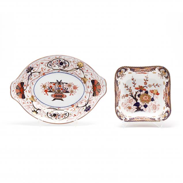 TWO ANTIQUE ENGLISH PORCELAINS