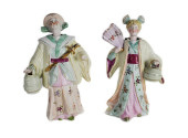 TWO ANTIQUE EUROPEAN PORCELAIN