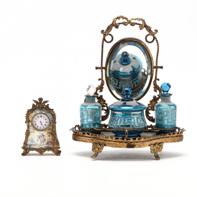 TWO ANTIQUE FRENCH BOUDOIR