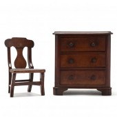 TWO ANTIQUE FURNITURE SALESMAN