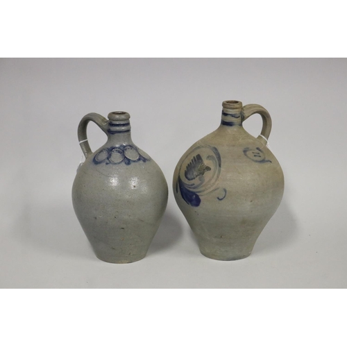 Two antique German stoneware