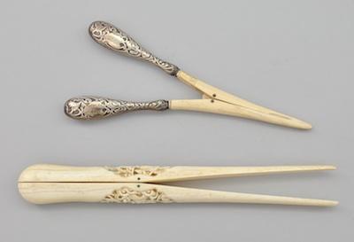 Two Antique Glove Stretchers One of