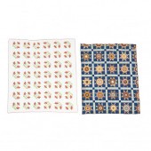 TWO ANTIQUE HANDMADE QUILTS Th