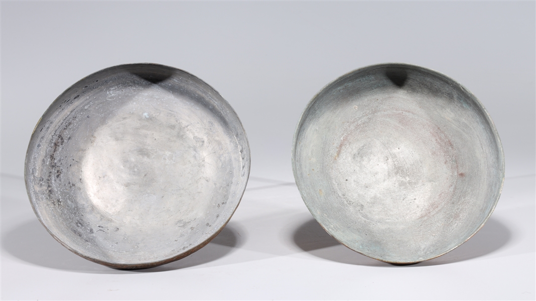 Two antique Indian copper alloy