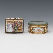 TWO ANTIQUE ITALIAN CAPODIMONT
