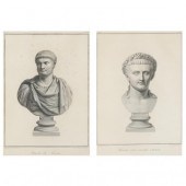 TWO ANTIQUE ITALIAN ENGRAVINGS