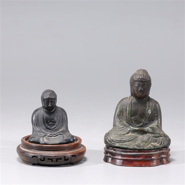 Two antique Japanese miniature