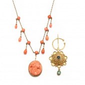 TWO ANTIQUE JEWELRY PIECES To