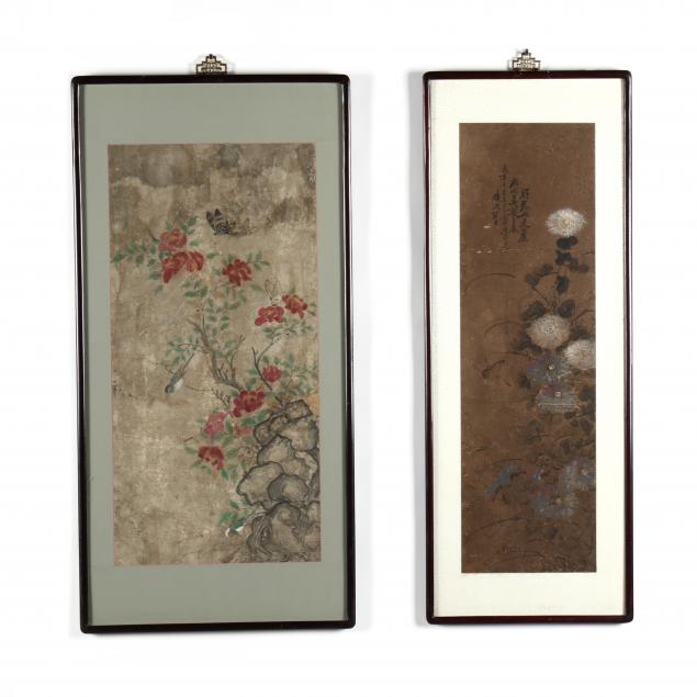 TWO ANTIQUE KOREAN PAINTINGS 