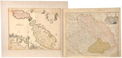 Two Antique Maps The lot consisting