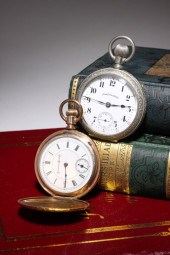TWO ANTIQUE NEW COLUMBUS POCKE