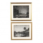 TWO ANTIQUE NEW YORK FOLK ART