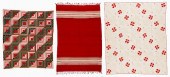 TWO ANTIQUE PATCHWORK QUILTS A