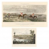 TWO ANTIQUE PRINTS, BY SIR JOH