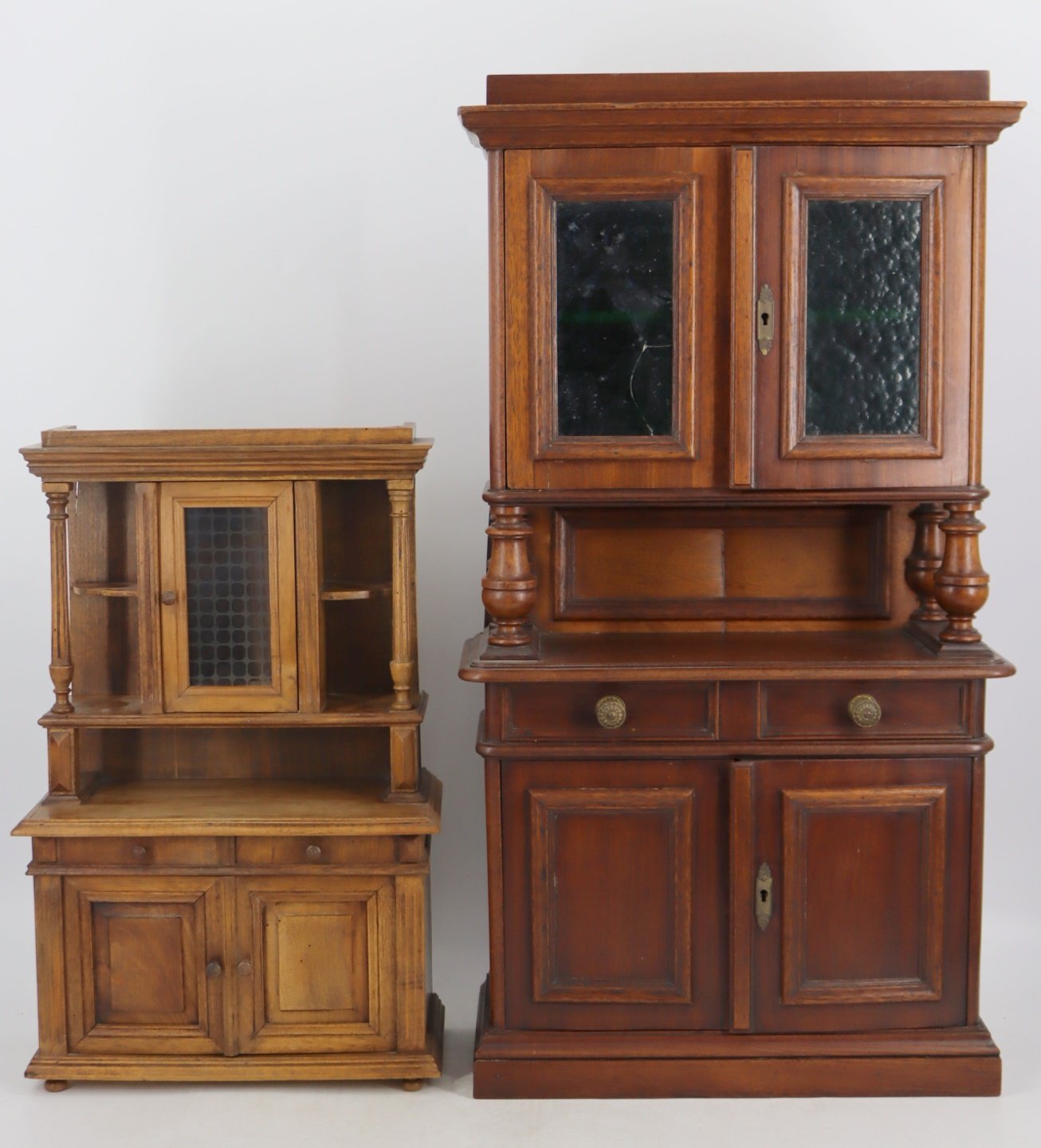 TWO ANTIQUE SALESMAN'S SAMPLES /