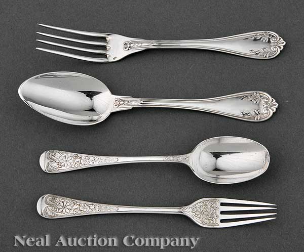 Two Antique Sterling Silver