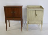 TWO ANTIQUE SWEDISH NIGHTSTAND