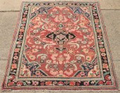 TWO ANTIQUE TRIBAL RUGS the fi
