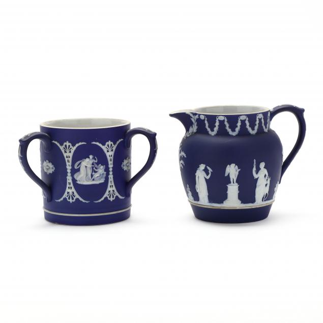 TWO ANTIQUE WEDGWOOD PIECES Early