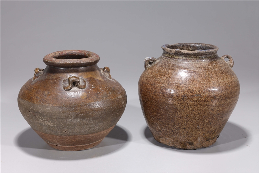 Two antique Yuan dynasty ceramic