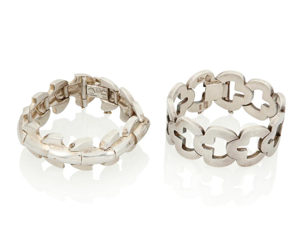 TWO ANTONIO PINEDA SILVER