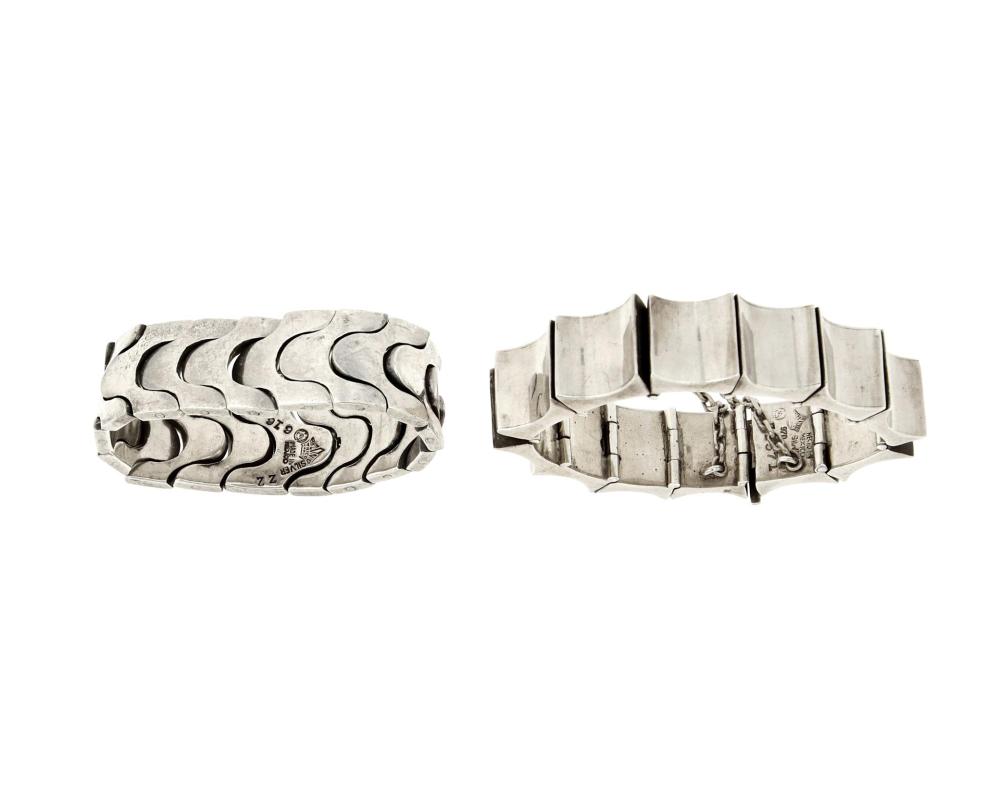 TWO ANTONIO PINEDA SILVER