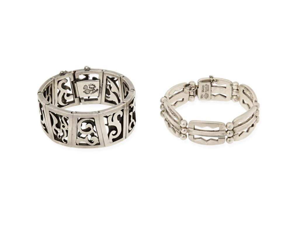 TWO ANTONIO PINEDA SILVER