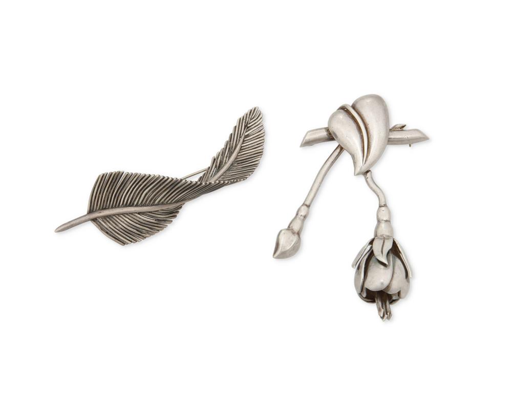 TWO ANTONIO PINEDA SILVER