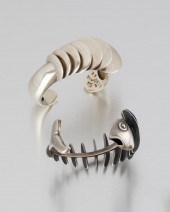 TWO ANTONIO PINEDA SILVER CUFF